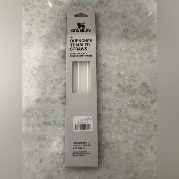 NEW IN BOX Stanley Quencher Tumbler Straws - Classic Clear - Picture 2 of 3